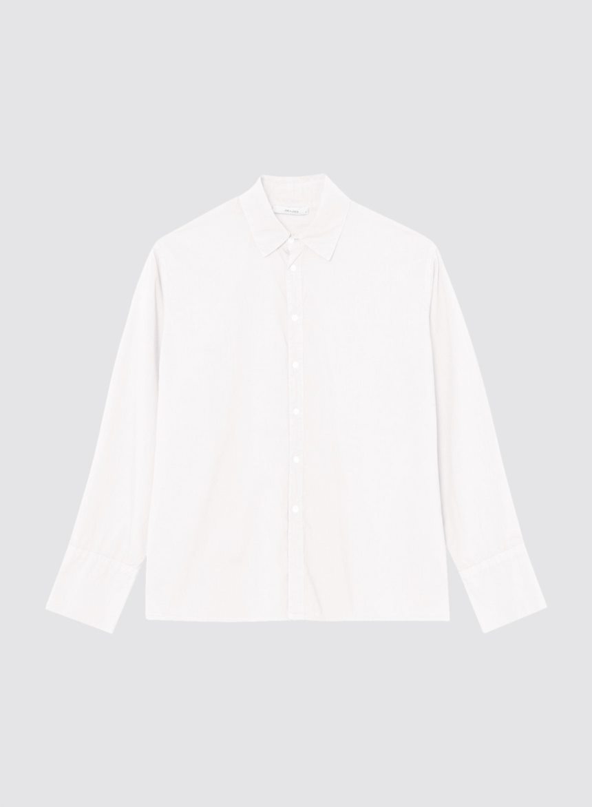 Jac + Jack Roq Cotton Shirt - White